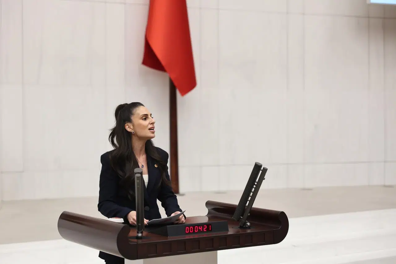 Milletvekili Gizem Özcan, “KYK bursu 2 öğün yemeğe zor yetiyor”