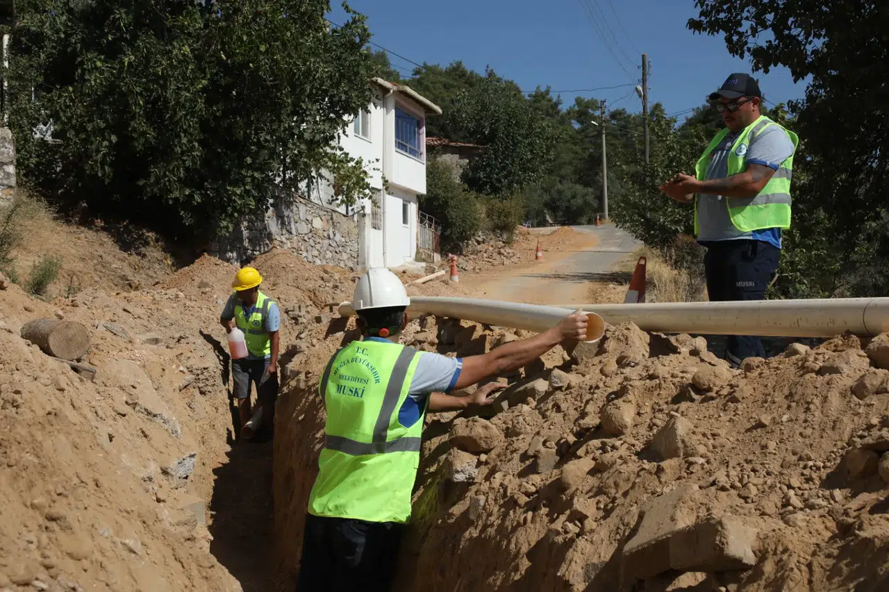 MUSKİ’den Derinkuyu’ya Modern Su Hattı Yatırımı