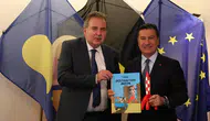 Ahmet Aras Brüksel’de: “Muğla Avrupa’da hak ettiği yeri alacak”