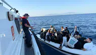 Lastik bottaki 5'i çocuk 24 göçmen yakalandı