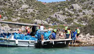 Marmaris’te Cennet Koyların Acı Gerçeği: 1 Ton Atık Toplandı