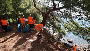 Kruvaziyer Gemisinden İndiler, Marmaris İçin Kolları Sıvadılar