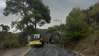 Söğüt’te Tehlikeli Yol Sıcak Asfaltla Yenilendi