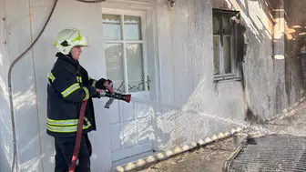 Bir Anda Alevlere Teslim Oldu! Bodrum’da Evde Korku Dolu Anlar
