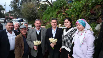 Ahmet Aras Milas’ta… Hizmetleri köy köy sahada inceledi