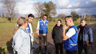 Köyceğiz’de Sel Vurdu, Büyükşehir Harekete Geçti! Üreticiye Destek Başladı