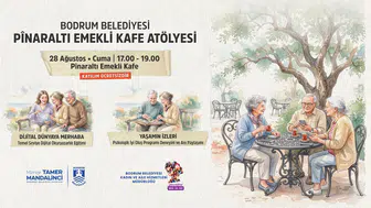 Bodrum Belediyesi’nden Emeklilere Ücretsiz Atölye Desteği