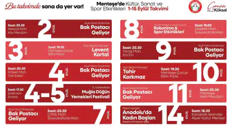 Menteşe’de Eylül Ayında Eğlence Bitmeyecek!