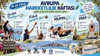 Bodrum’da Hareketlilik Haftası Başlıyor! Bisiklet, Yoga, Pilates…