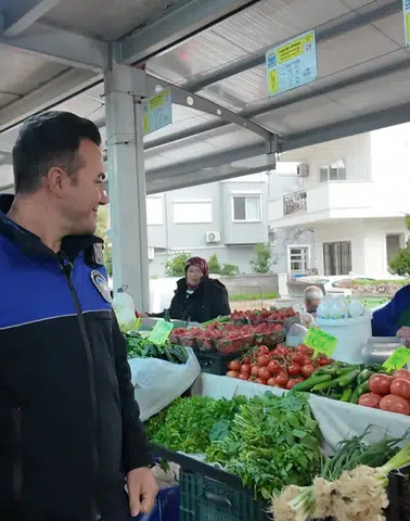 Marmaris pazaryerlerinde fiyat ve gramaj kontrolleri devam ediyor