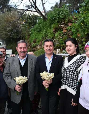 Ahmet Aras Milas’ta… Hizmetleri köy köy sahada inceledi