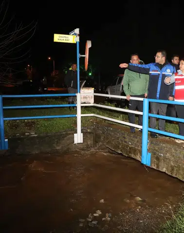 Yağış Teyakkuzu! Muğla Büyükşehir Tüm Birimleriyle Sahadaydı
