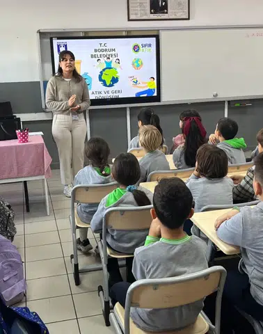 41 okulda 2 bin 650 öğrenciye! Bodrum’da Miniklere Büyük Ders: Sıfır Atık