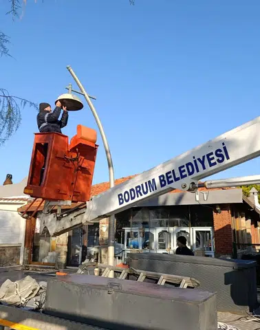 Pazar Yeri, Park, Okul, Cadde… Bodrum’da Her Yerde Çalışma Var