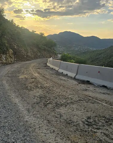 Kızılköy Yolu’nda Güvenlik Riski İçin Büyükşehir’den Müdahale