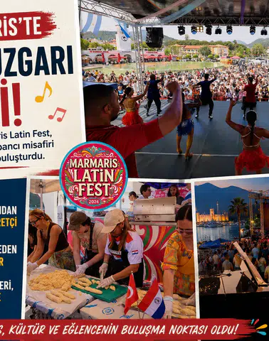 Marmaris’te 4 Günlük Latin Çılgınlığı! İlçede Adım Atacak Yer Kalmadı