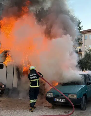 İtfaiyenin Hızlı Müdahalesi Facianın Önüne Geçti