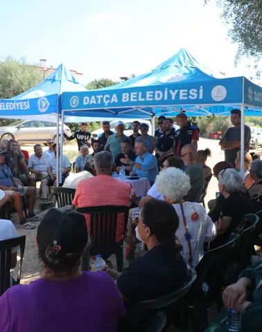 Başkan Aras Sözünü Tuttu: Datça Çomarlık’ta Kanalizasyon Çilesi Bitti