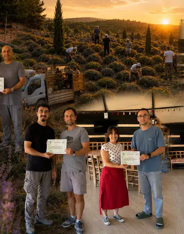 Bodrum'da Gençler Tarımı Kitaptan Değil, Tarlada Öğrendi