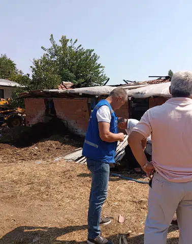 Ortaca’da Yangın Mağduru Üretici Yalnız Bırakılmadı