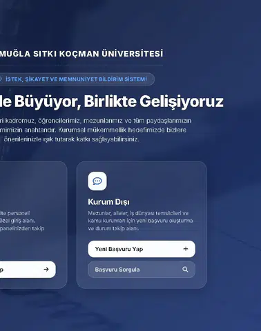 MSKÜ’den Katılımcı Yönetim Hamlesi: Şikâyet ve Öneriler Artık Daha Kolay İletilecek