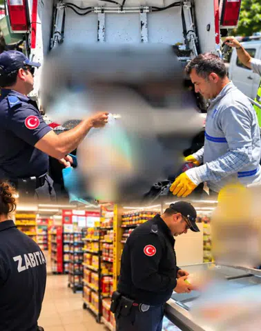 Bodrum’da Marketlerde Denetim Alarmı: Tarihi Geçmiş Ürünler İmha Edildi