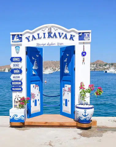 Yalıkavak’a Bir Kapı Konuldu, Ortaya Bu Manzara Çıktı!