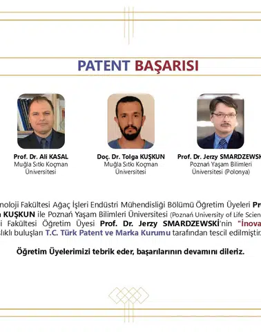MSKÜ’nün İki Buluşuna Türk Patent’ten Tescil