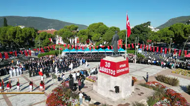 Muğla’da 30 Ağustos Zafer Bayramı coşkusu