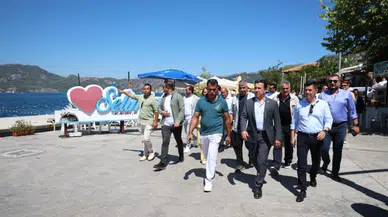 Başkan Aras, Selimiye ve Bozburun Yat Limanı Taleplerini Yerinde Dinledi