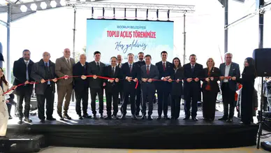 Bodrum'da Yeni Sosyal Alanlar ve Pazar Yerleri Açıldı!