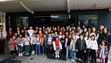 Bodrum’da Miniklere Maşa ile Koca Ayı Sürprizi