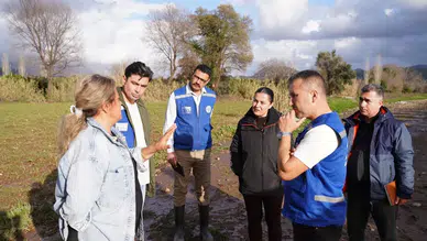 Köyceğiz’de Sel Vurdu, Büyükşehir Harekete Geçti! Üreticiye Destek Başladı