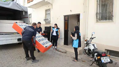 Atılacak Eşyalar Umuda Dönüştü! 87 Haneye Destek Sağlandı