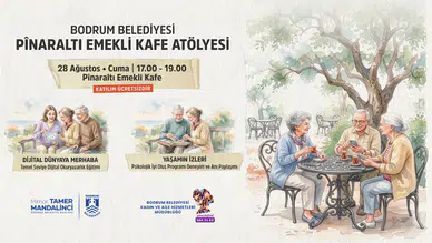 Bodrum Belediyesi’nden Emeklilere Ücretsiz Atölye Desteği