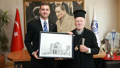 Patrik Bartholomeos Bodrum’da Aya Nikola Kilisesi’ni İnceledi