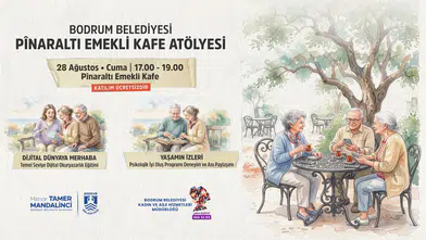Bodrum Belediyesi’nden Emeklilere Ücretsiz Atölye Desteği
