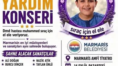 Siraç İçin Şarkılar Söylenecek: Marmaris’te Büyük Yardım Konseri