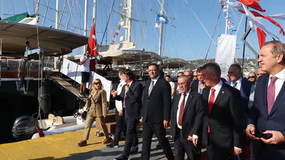 Bodrum’da Göz Kamaştıran Tekneler Sergilendi! İşte Boat Show’dan İlk Kareler