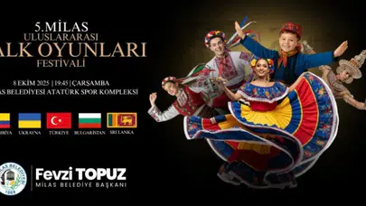 Milas’ta Kültürlerin Dansla Buluştuğu Gece: 5. Uluslararası Halk Oyunları Gecesi 8 Ekim’de