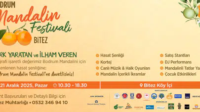 Bodrum Mandalini Festivale Hazır