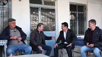 Başkan Aras Bafa’da halkla buluştu: “Sorunları yerinde tespit ediyoruz”