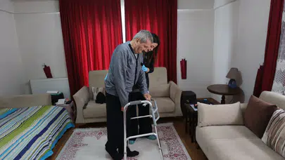 Büyükşehir’den Evde Sağlık Hizmeti: 1850 Seans Fizyoterapi