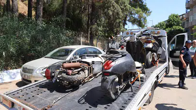 Belediye Uyardı, Süre Doldu! Hurda Araçlar Vinçle Kaldırıldı