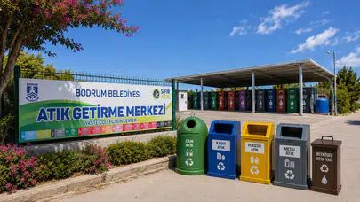 Bodrum'da Geri Dönüşümle Doğaya Büyük Katkı