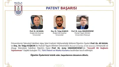 MSKÜ’nün İki Buluşuna Türk Patent’ten Tescil