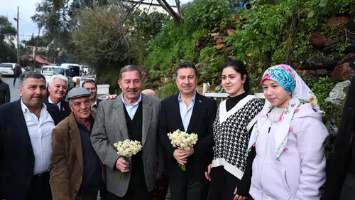 Ahmet Aras Milas’ta… Hizmetleri köy köy sahada inceledi