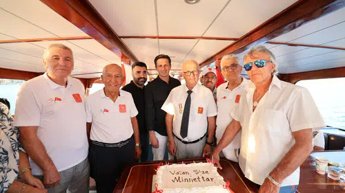 Marmaris’te Gaziler İçin Mehtap Turu Düzenlendi