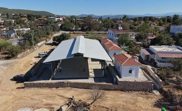 Bodrum’da Dikkat Çeken Proje! Yüzde 90’ı Tamamlandı