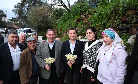 Ahmet Aras Milas’ta… Hizmetleri köy köy sahada inceledi